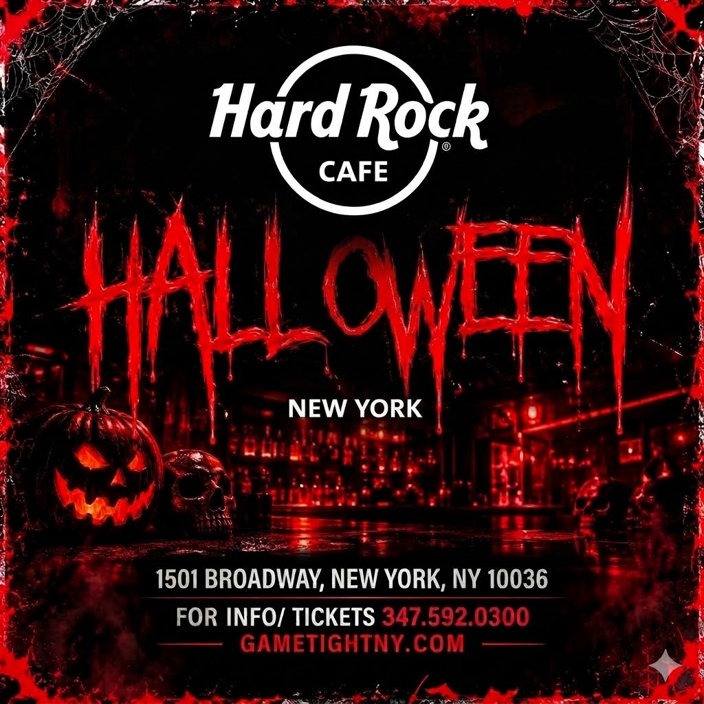 Hard Rock Cafe Time Square Halloween Party 2026 — event image